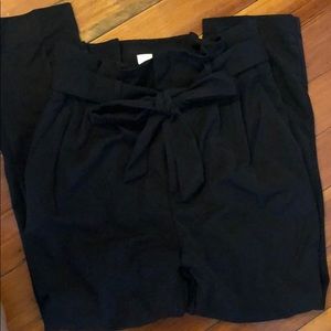 H&M paper bag waist pants